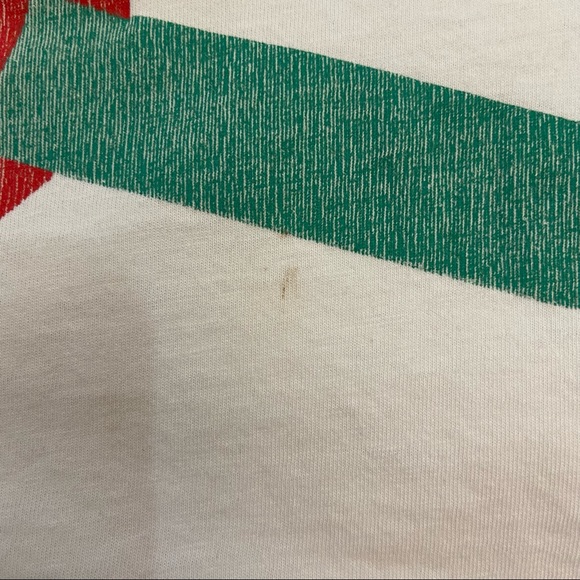 Vintage Adidas Men’s Spell Out & Logo White T-Shirt Medium - Picture 6 of 7